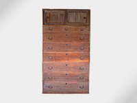 桐　昇りたんす　洗い