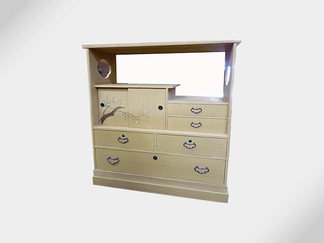 桐　桐飾り棚・昇り箪笥の洗い