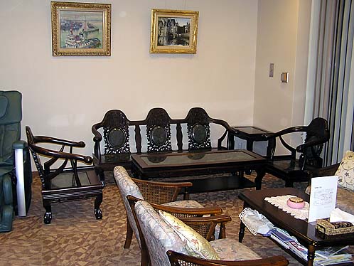 中国風　応接セットの修理